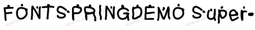 FONTSPRINGDEMO Super字体转换